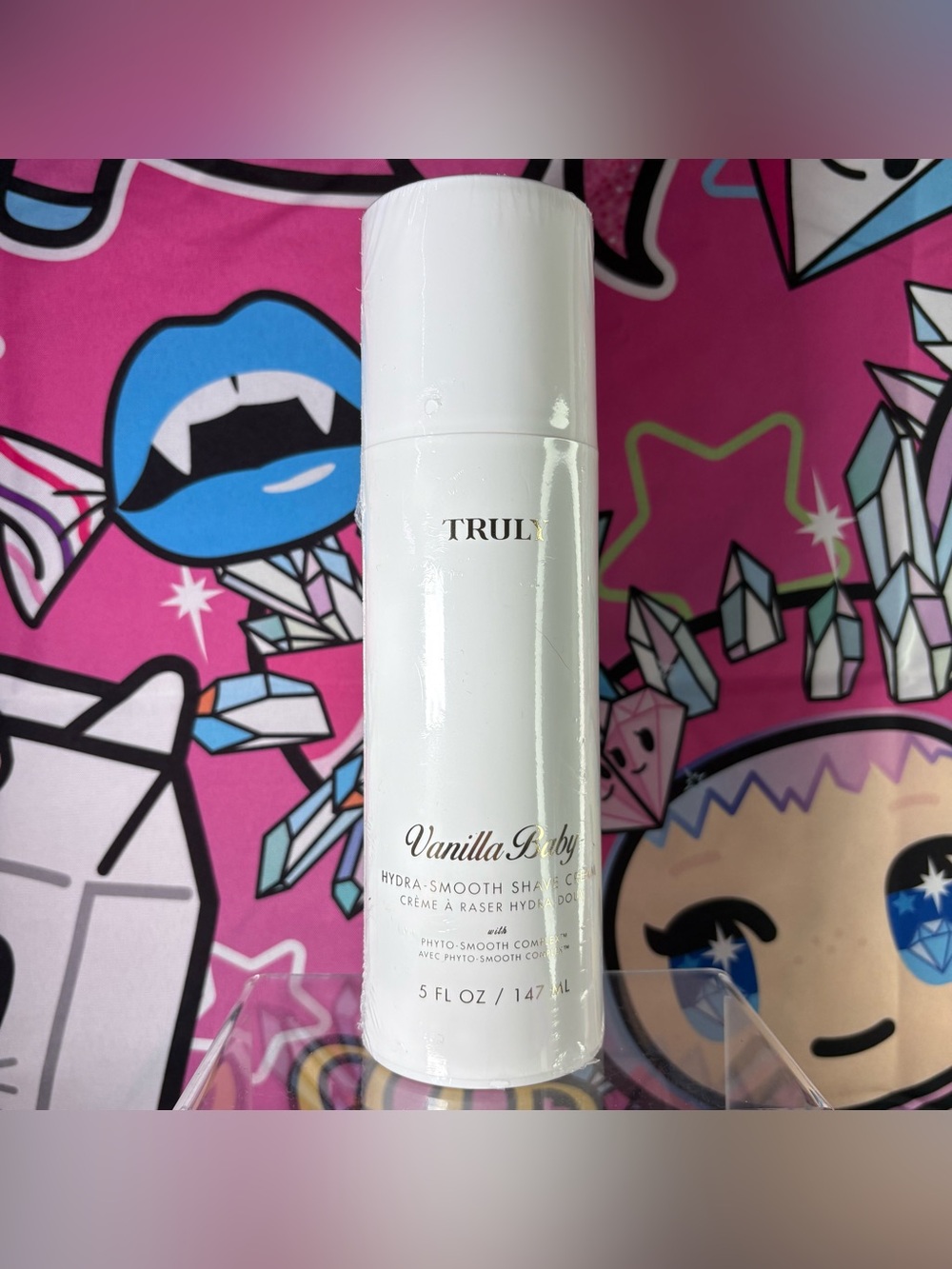 TRULY Vanilla Baby Hydra-Smooth Shave Cream 5fl oz Full Size